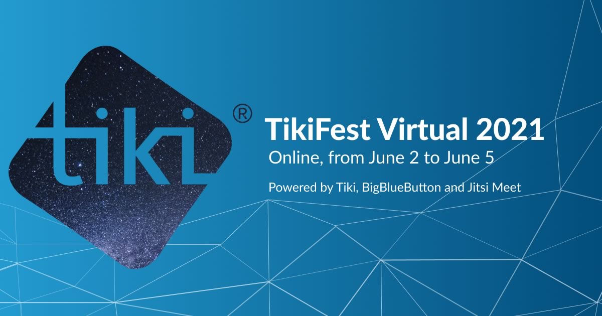 TikiFest Virtual 2021 banner