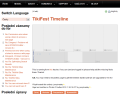 TikiFest Timeline  Tiki Wiki CMS Groupwa